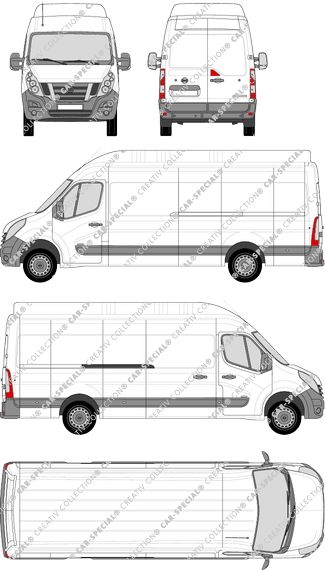 Nissan NV400 furgone, 2012–2020 (Niss_223)