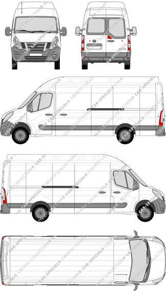 Nissan NV400 fourgon, 2012–2020 (Niss_226)