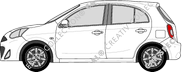Nissan Micra Hatchback, 2013–2017