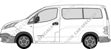 Nissan e-NV200 Kleinbus, 2014–2021