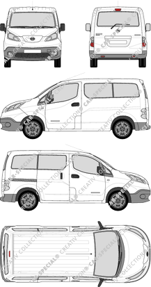 Nissan e-NV200, 2014–2021 (Niss_261)