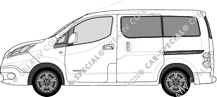 Nissan e-NV200 microbús, 2014–2021