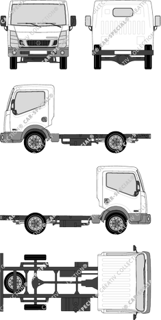 Nissan NT400 Cabstar Châssis pour superstructures, actuel (depuis 2015) (Niss_270)