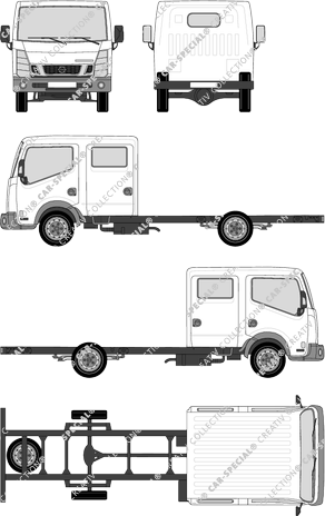 Nissan CabStar Châssis pour superstructures, actuel (depuis 2015) (Niss_274)