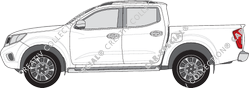Nissan NP300 Navara Pick-up, actuel (depuis 2015)
