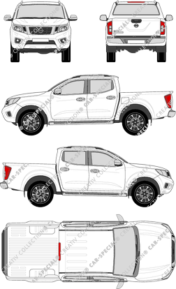 Nissan NP300 Navara, Pick-up, Doppelkabine, 4 Doors (2015)