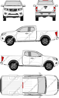 Nissan Navara Pick-up, current (since 2015) (Niss_278)