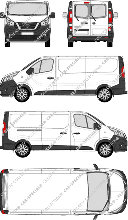 Nissan NV300 Kastenwagen, 2017–2021 (Niss_299)