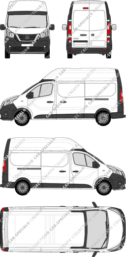 Nissan NV300, 2017–2021 (Niss_310)