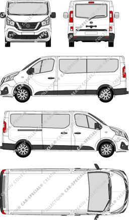 Nissan NV300 Kleinbus, 2017–2021 (Niss_321)