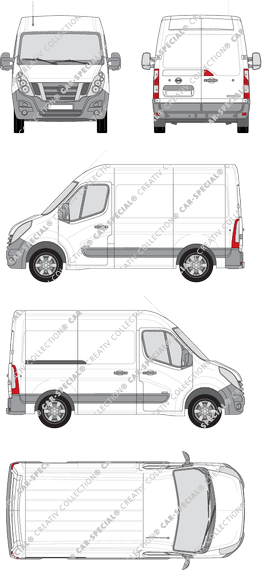 Nissan NV400 Kastenwagen, 2012–2020 (Niss_327)