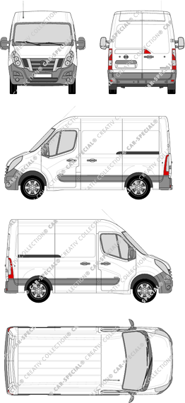 Nissan NV400 Kastenwagen, 2012–2020 (Niss_328)