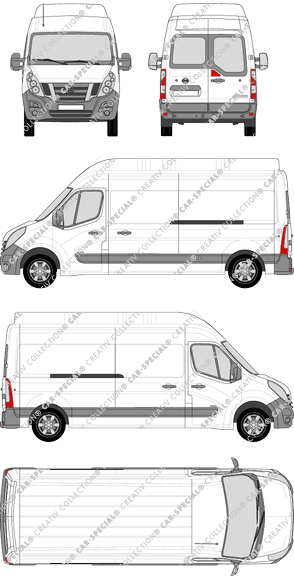 Nissan NV400, 2012–2020 (Niss_338)