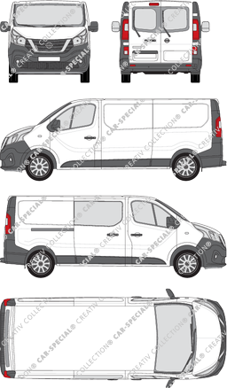 Nissan NV300 Kastenwagen, 2017–2021 (Niss_342)