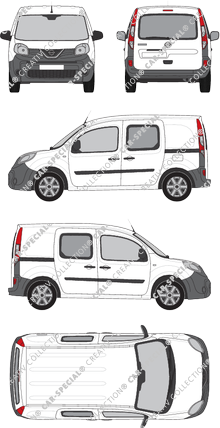 Nissan NV250 fourgon, 2019–2021 (Niss_345)