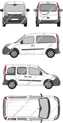 Nissan NV250 fourgon, 2019–2021 (Niss_350)