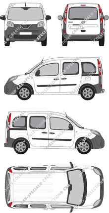 Nissan NV250 van/transporter, 2019–2021 (Niss_351)
