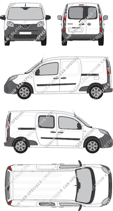 Nissan NV250 van/transporter, 2019–2021 (Niss_353)