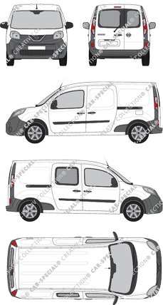 Nissan NV250 Kastenwagen, 2019–2021 (Niss_353)