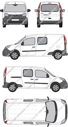 Nissan NV250 furgón, 2019–2021 (Niss_360)