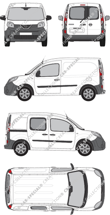 Nissan NV250 furgone, 2019–2021 (Niss_367)