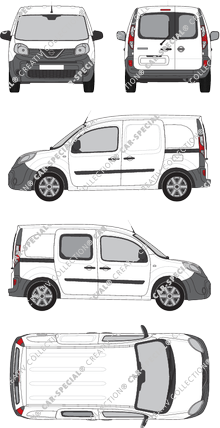 Nissan NV250 van/transporter, 2019–2021 (Niss_368)