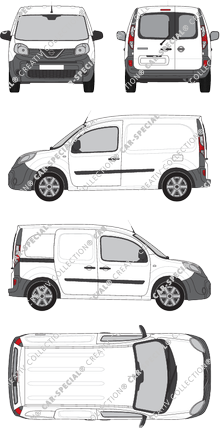 Nissan NV250 fourgon, 2019–2021 (Niss_369)