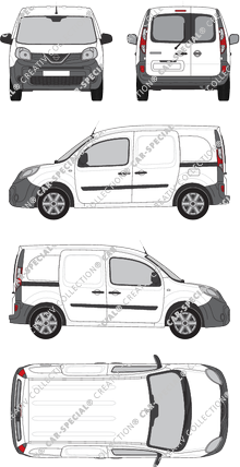 Nissan NV250 van/transporter, 2019–2021 (Niss_370)
