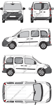 Nissan NV250 furgone, 2019–2021 (Niss_372)