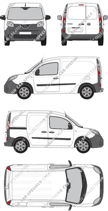 Nissan NV250 Kastenwagen, 2019–2021 (Niss_384)