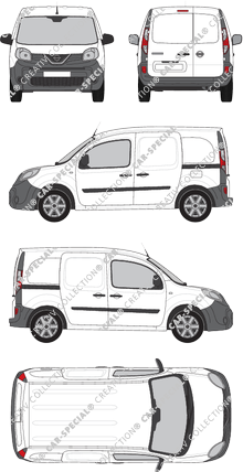 Nissan NV250 fourgon, 2019–2021 (Niss_385)