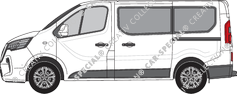 Nissan NV300 minibus, 2021