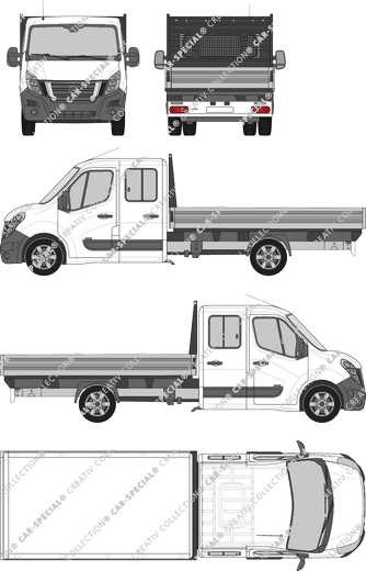 Nissan NV400 pont, 2020–2021 (Niss_397)