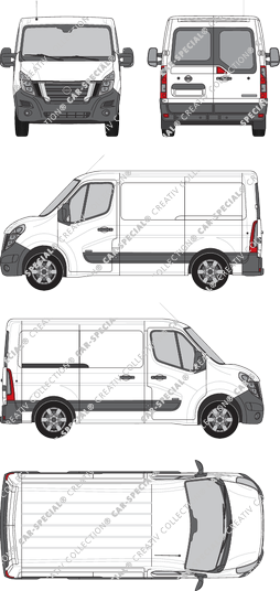 Nissan NV400 furgone, 2020–2021 (Niss_409)