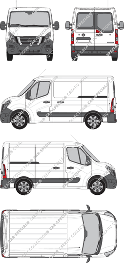 Nissan NV400 Kastenwagen, 2020–2021 (Niss_410)