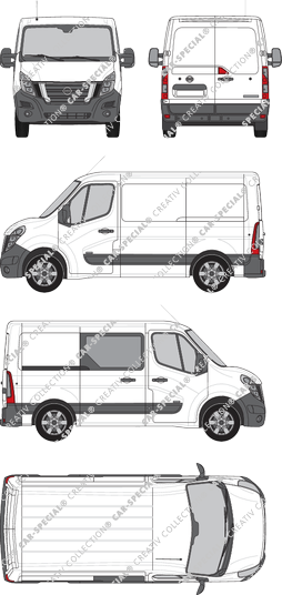 Nissan NV400 Kastenwagen, 2020–2021 (Niss_411)