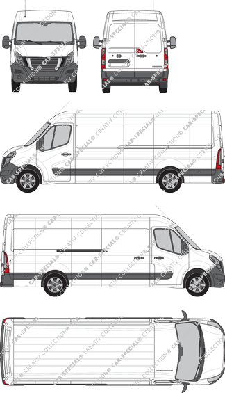 Nissan NV400 furgón, 2020–2021 (Niss_427)