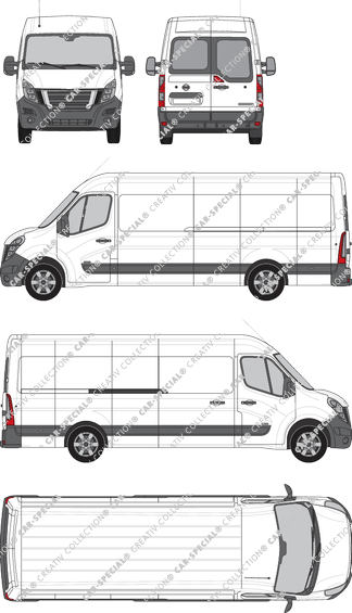 Nissan NV400 furgón, 2020–2021 (Niss_429)