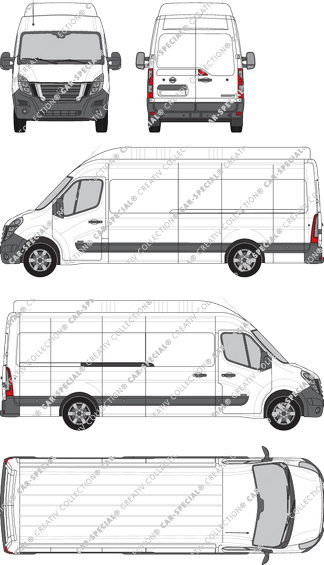 Nissan NV400 furgone, 2020–2021 (Niss_431)