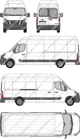 Nissan NV400 furgone, 2020–2021 (Niss_433)