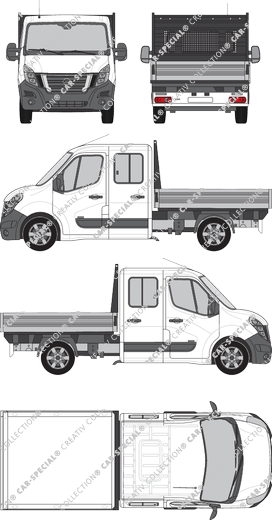 Nissan Interstar platform, current (since 2021) (Niss_458)