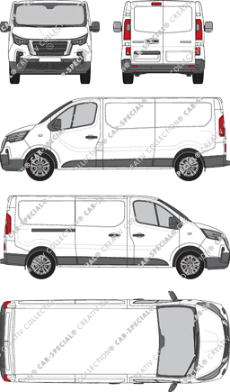 Nissan Primastar furgone, attuale (a partire da 2021) (Niss_535)