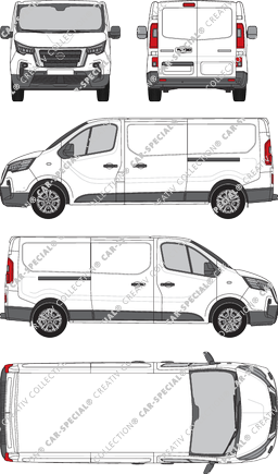 Nissan Primastar van/transporter, current (since 2021) (Niss_536)