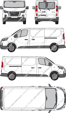 Nissan Primastar van/transporter, current (since 2021) (Niss_538)