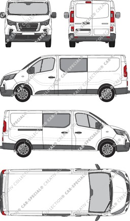 Nissan Primastar, current (since 2021) (Niss_541)