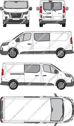 Nissan Primastar, current (since 2021) (Niss_543)