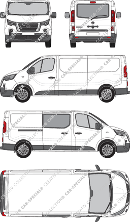 Nissan Primastar furgone, attuale (a partire da 2021) (Niss_549)