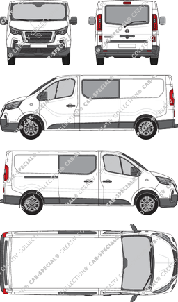 Nissan Primastar, current (since 2021) (Niss_550)