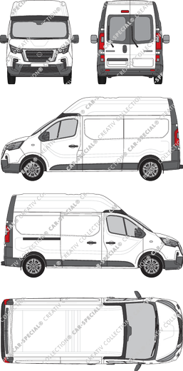 Nissan Primastar, current (since 2021) (Niss_556)