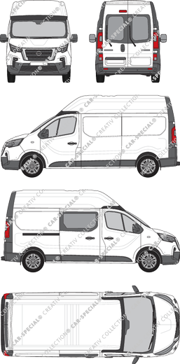 Nissan Primastar van/transporter, current (since 2021) (Niss_559)
